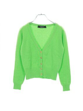 Versace Cardigan Medusa Button Cashmere